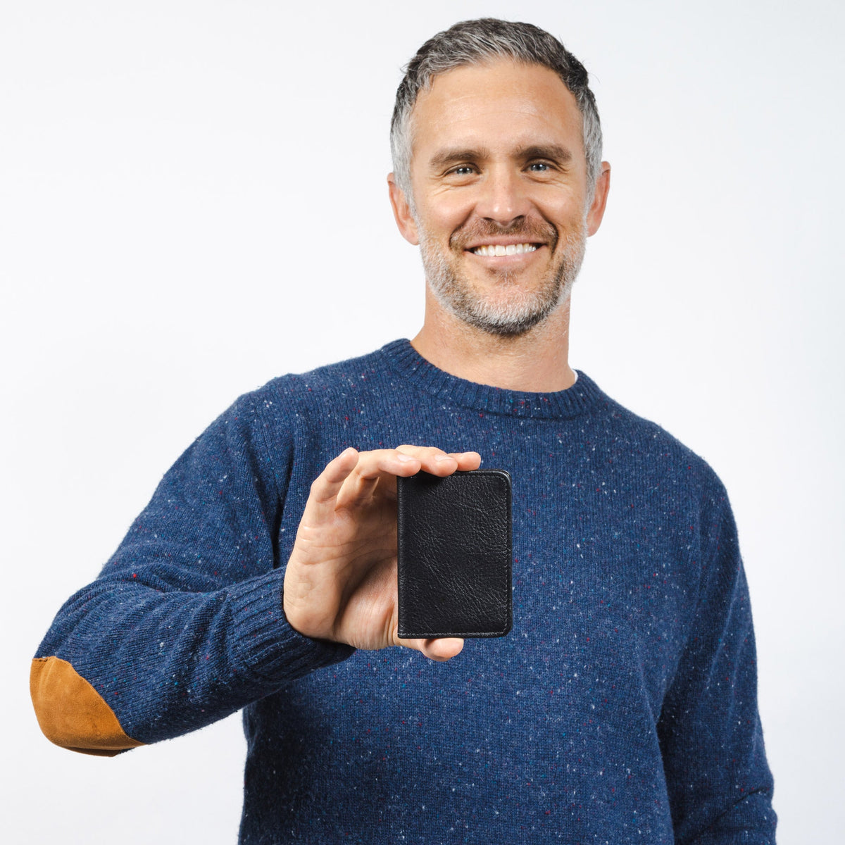 Compact Bifold with RFID protection - Black
